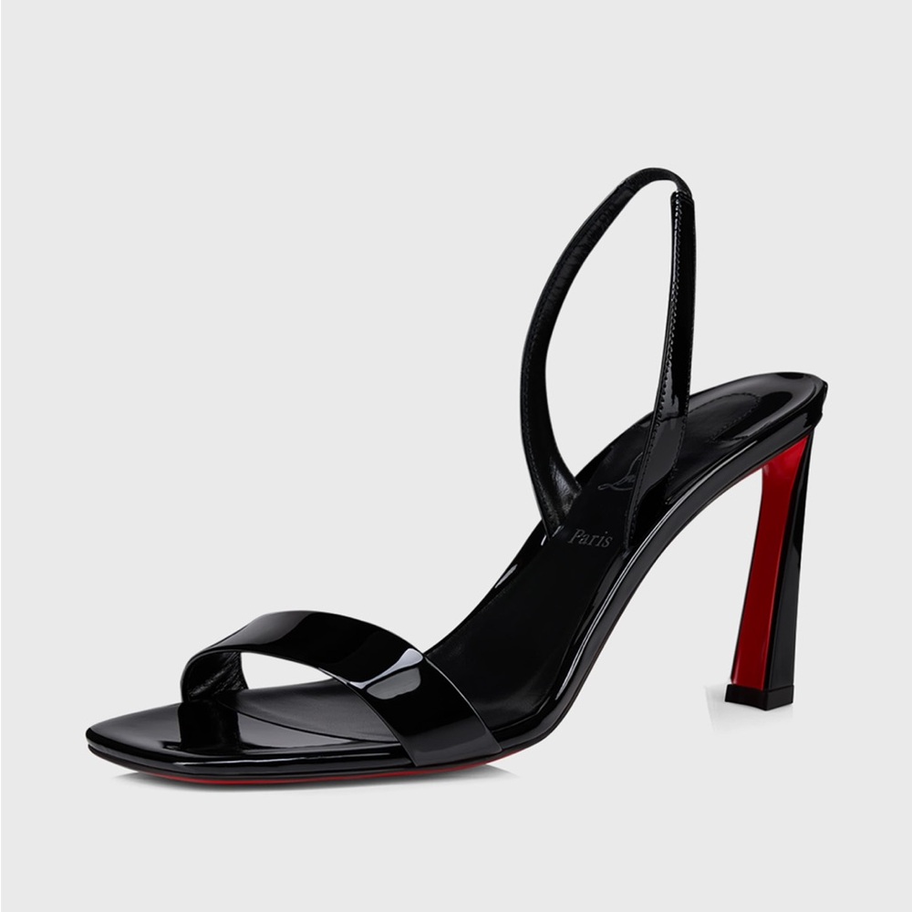 Christian Louboutin Condora Leather Slingback Sandals